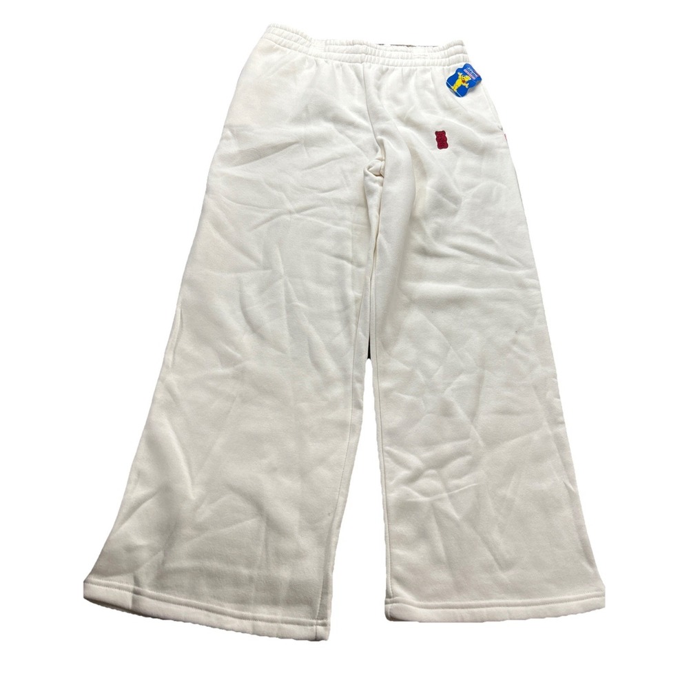Haribo Women's Sweat Jogging Pants Medium White Gummy Bear